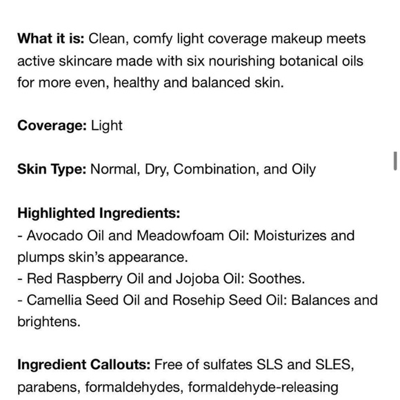 Kosas tinted face oil in Shad 8.7 tone - dark with cool undertones.  New In Box! - Picture 6 of 7